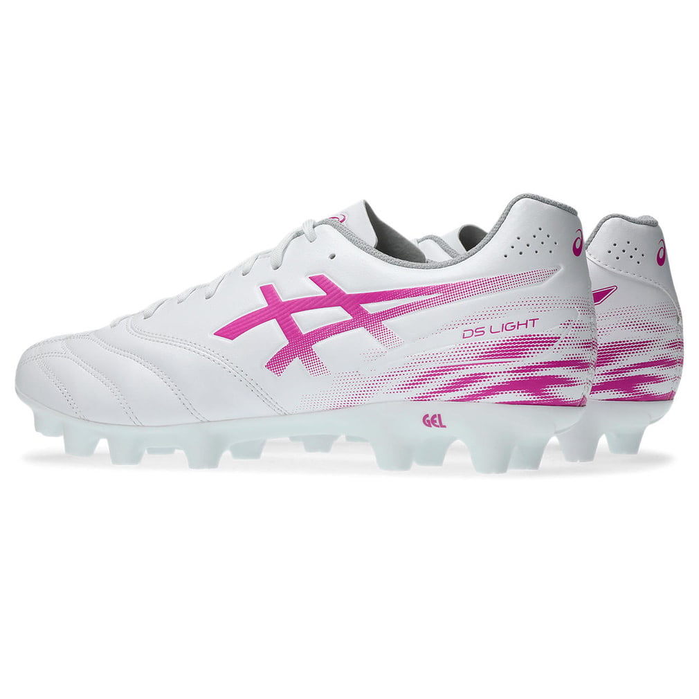 ASICS DS LIGHT サッカーシューズ ホワイト/ピンク アシックス DS LIGHT CLUB WIDE DSライト クラブ ワイド 1103A128