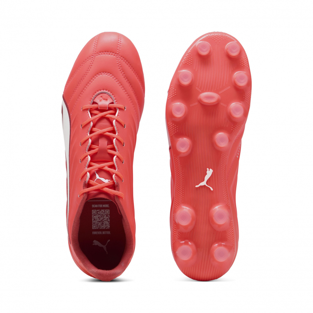 プーマ キング プロ HG/AG 108310 サッカー スパイクシューズ : レッド