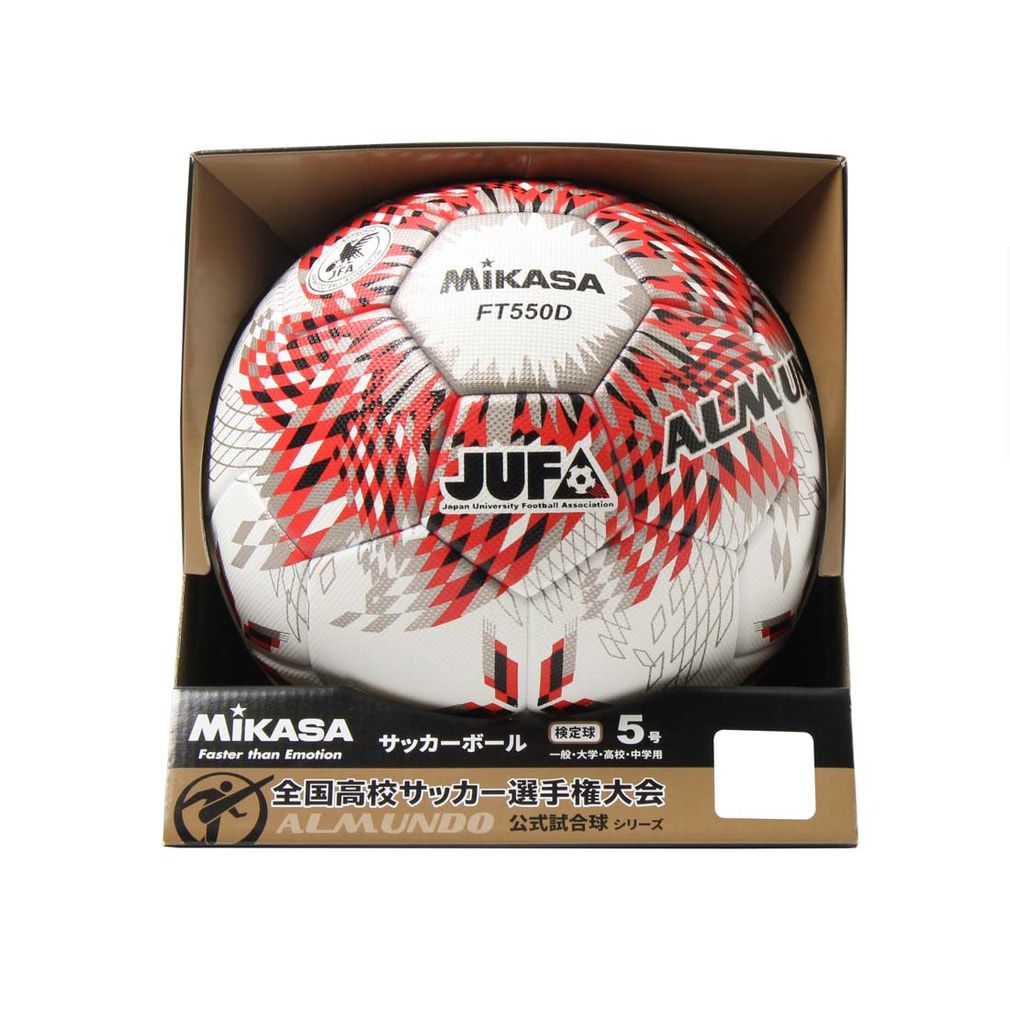 ミカサ サッカー 国際公認球/検定球 芝用 FT550DRBSJ メンズ レディス