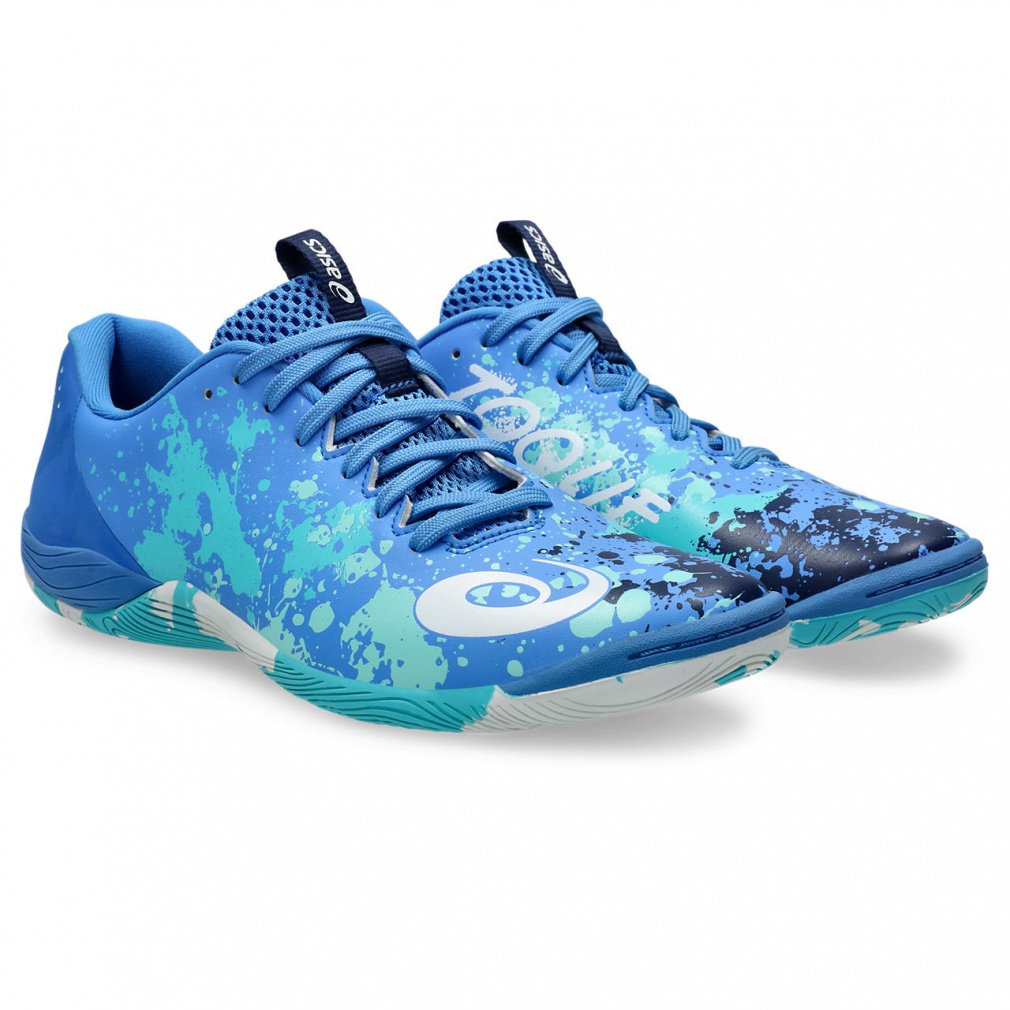 アシックス TOQUE 8 トッキ 8 1113A044 フットサル シューズ : ブルー