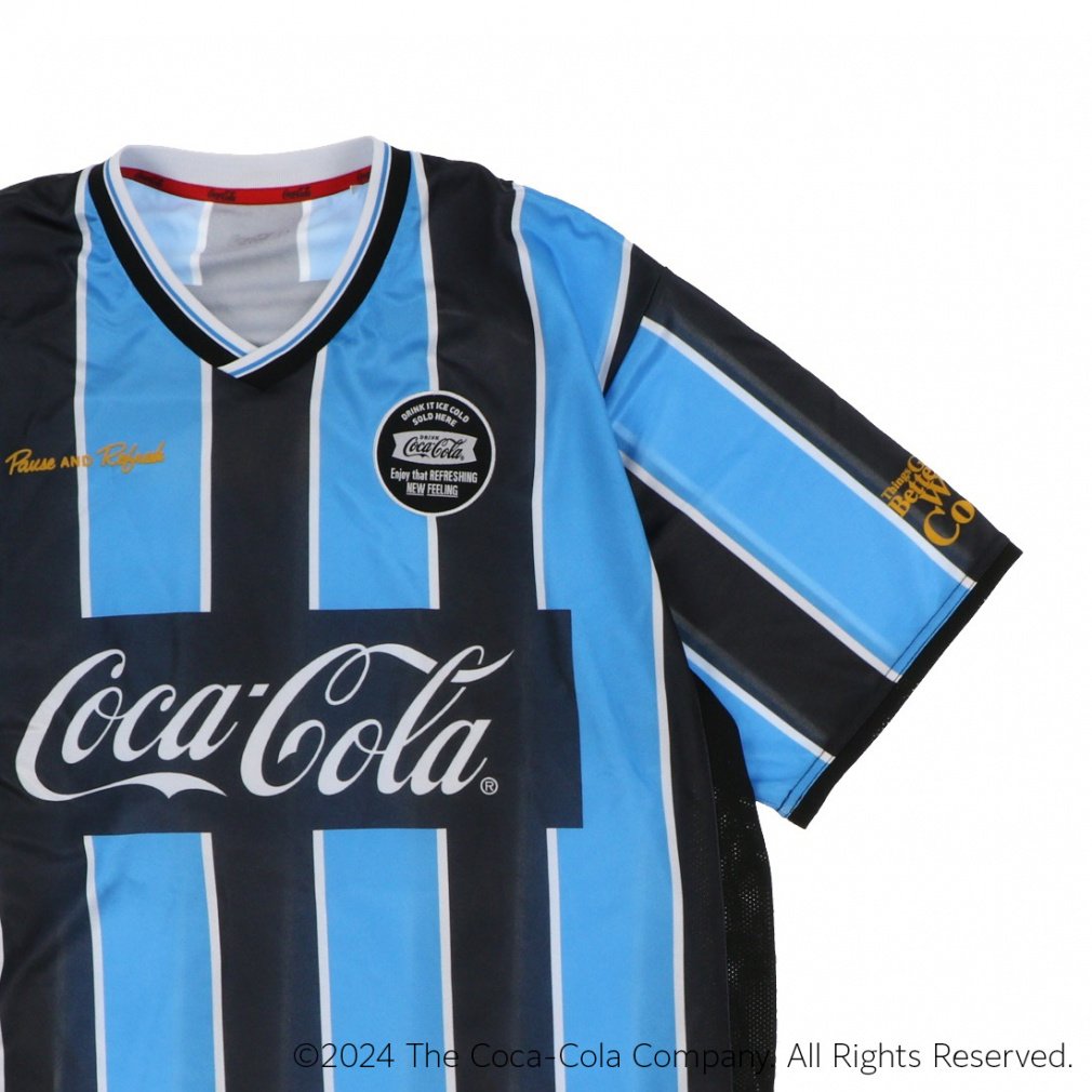 ペナルティ CRヴァスコ・ダ・ガマ コカコーラ ゲームシャツ Coca Cola コカ・コーラ メンズ サッカー/フットサル 半袖シャツ