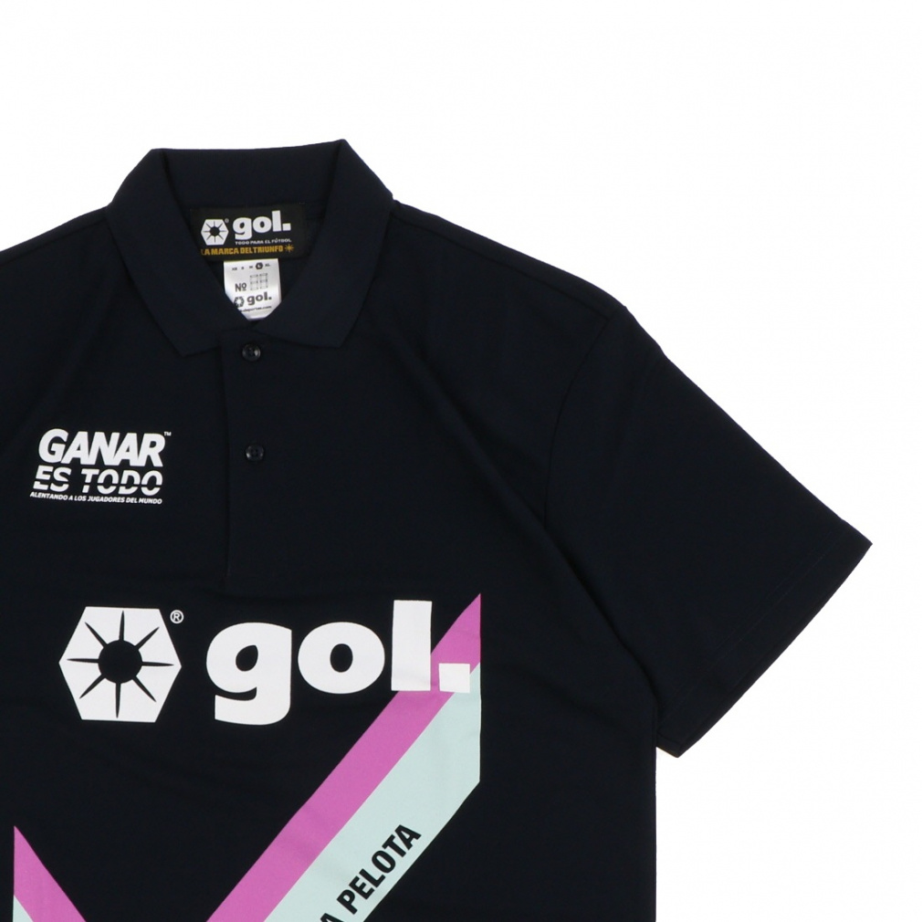 【新品】Golfickers Soccer Polo 半袖（Ｍ） ポロシャツ<HIDALGO 2.0>（G395-893） | gol. ONLINE STORE