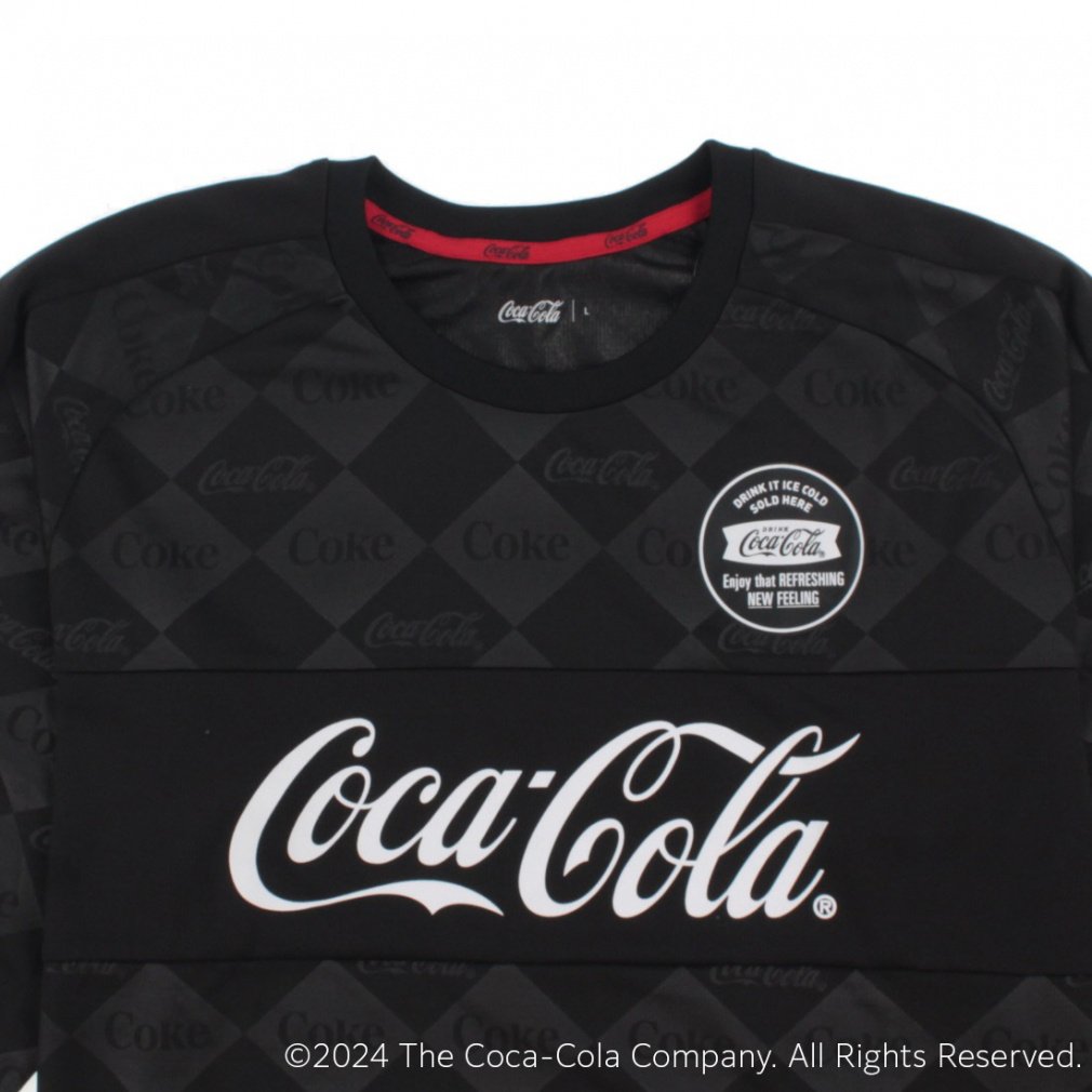 コカ・コーラ メンズ サッカー/フットサル 長袖シャツ 長袖