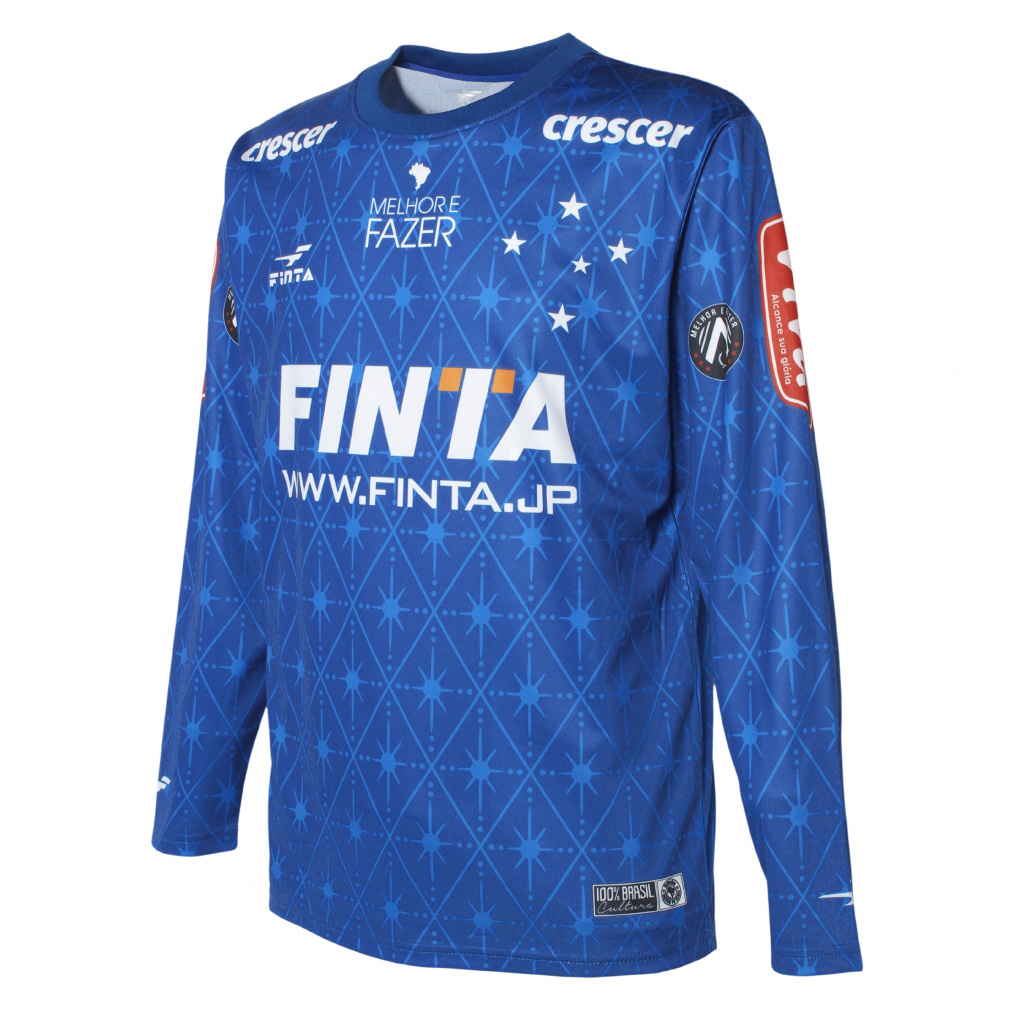 フィンタ メンズ サッカー/フットサル 長袖シャツ レコルダーレL/S