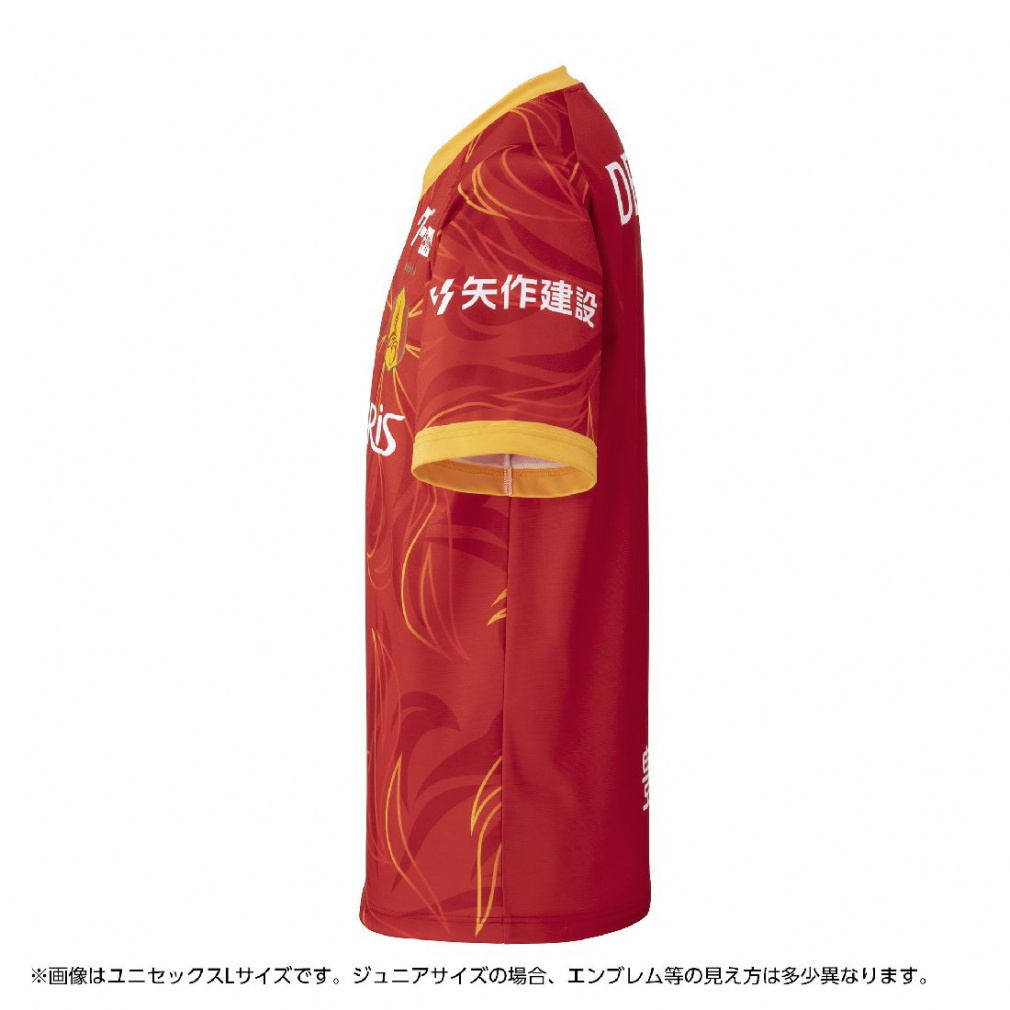 ミズノ ジュニア サッカー ライセンスシャツ 名古屋グランパス 2025