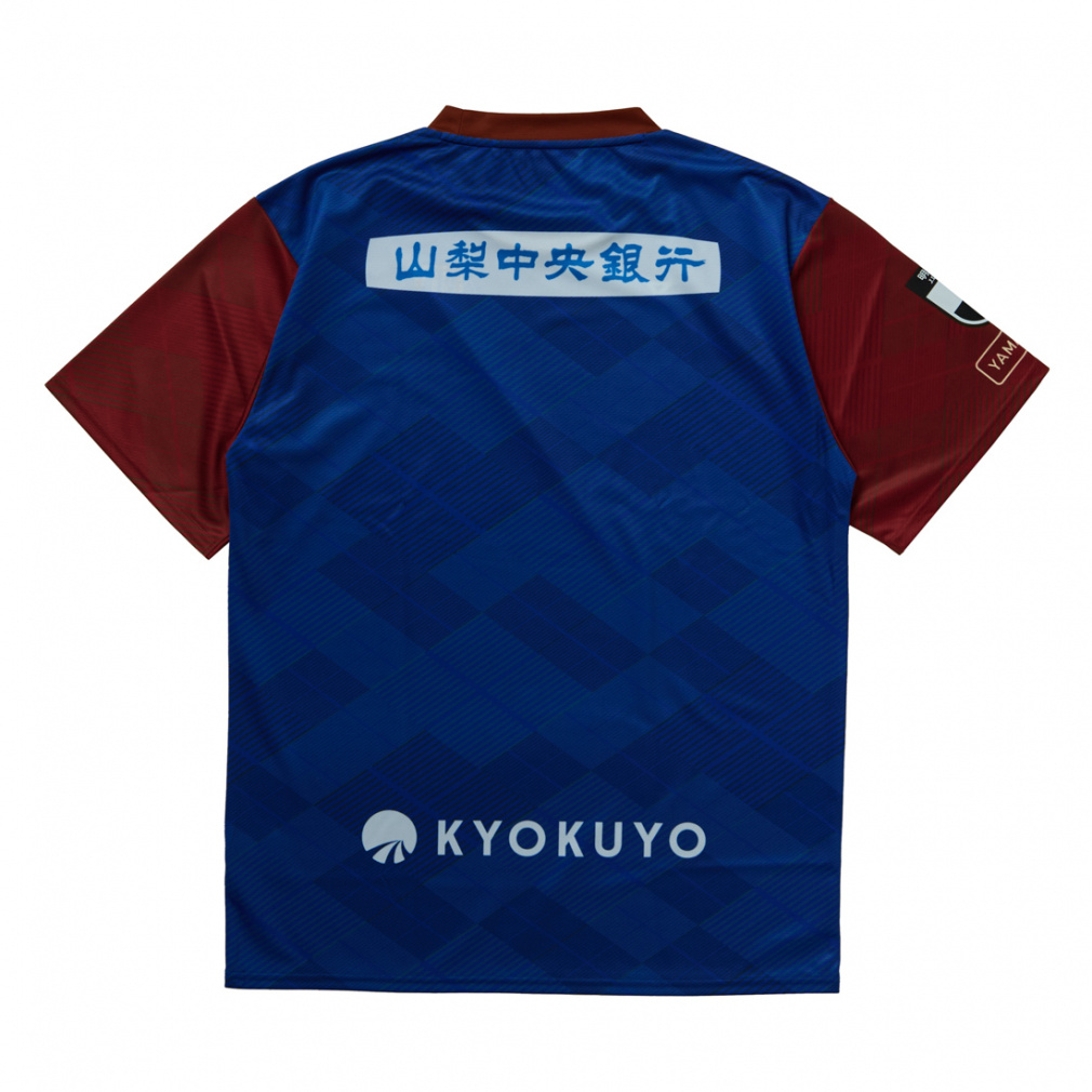 ヴァンフォーレ甲府2025レプリカユニフォーム MIZUNO ヴァンフォーレ甲府 2025 ユニフォーム ホーム 半袖