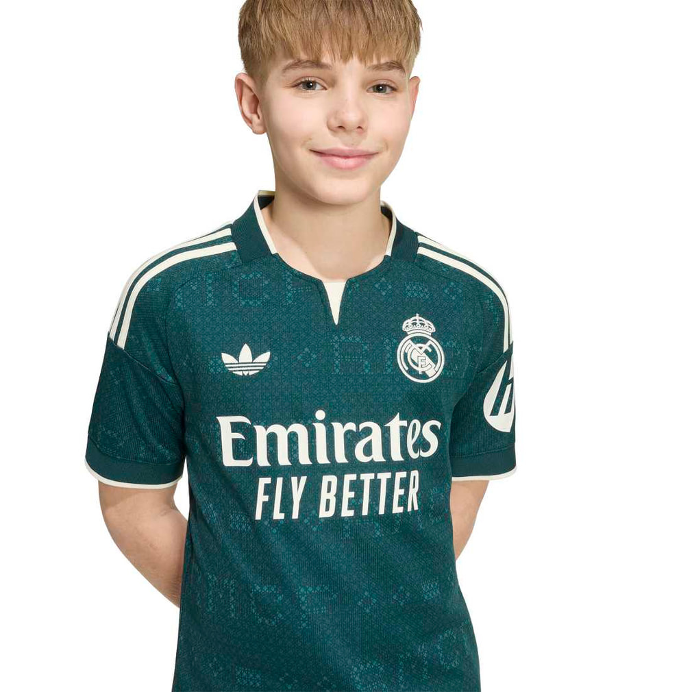 アディダス ジュニア サッカー/フットサル ライセンスシャツ レアル