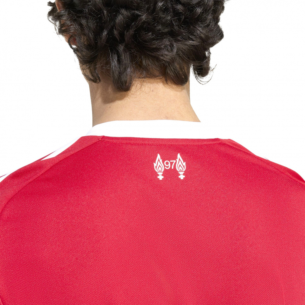 【出品】2025-26 リバプール ホームロングスリーブジャージ M LFC Adidas メンズ 25/26 ホームロングスリーブジャージ