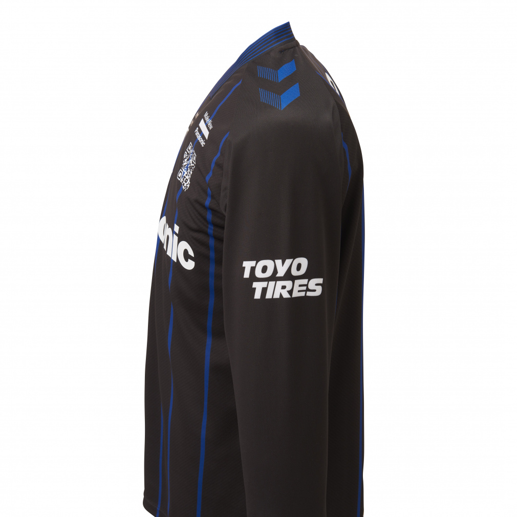 ガンバ大阪2024 レプリカ長袖ユニフォー　hummel M-L タグ付き hummel ガンバ大阪 2024 ユニフォーム ホーム 長袖 レプリカ