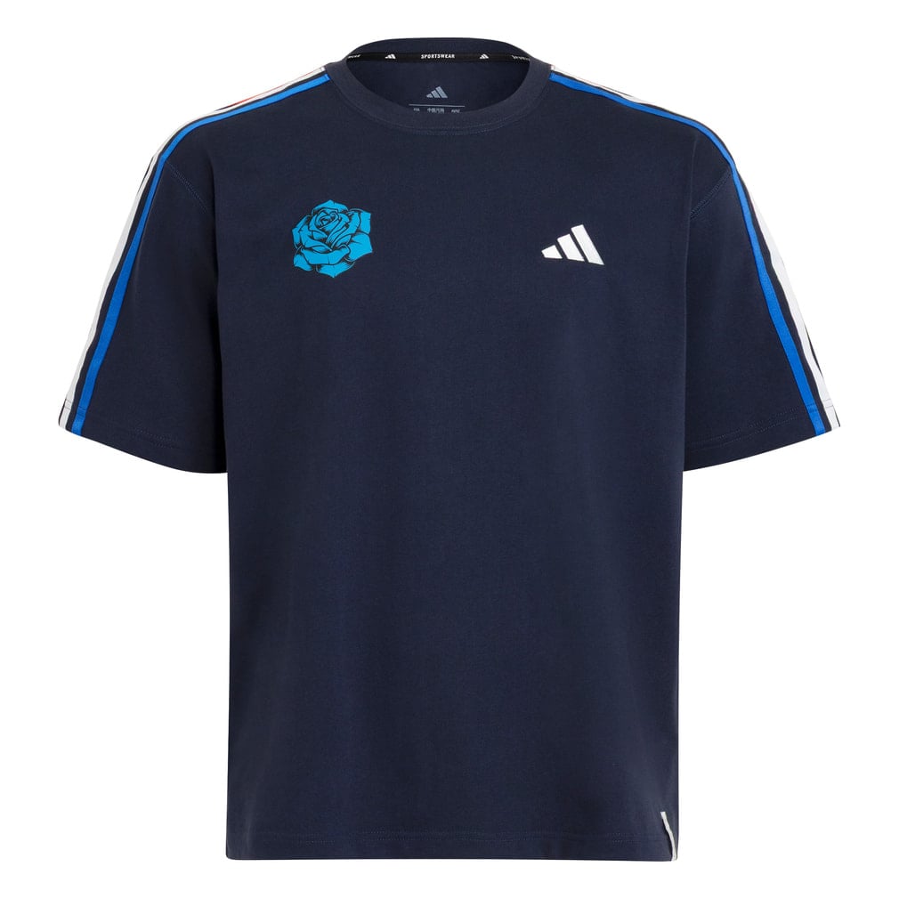 予約商品】アディダス スリーストライプス半袖TシャツAdo メンズ
