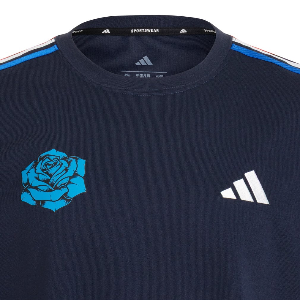 3XL スリーストライプス 半袖Tシャツ ADO 予約商品】アディダス スリーストライプス半袖TシャツAdo メンズ
