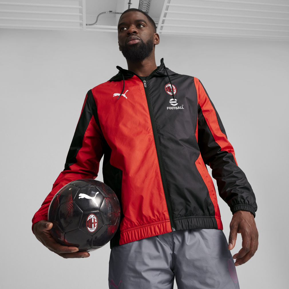 PUMA ACミラン オールウェザージャケット PUMA ACミラン 24/25 トレーニング オール ウェザー ジャケット