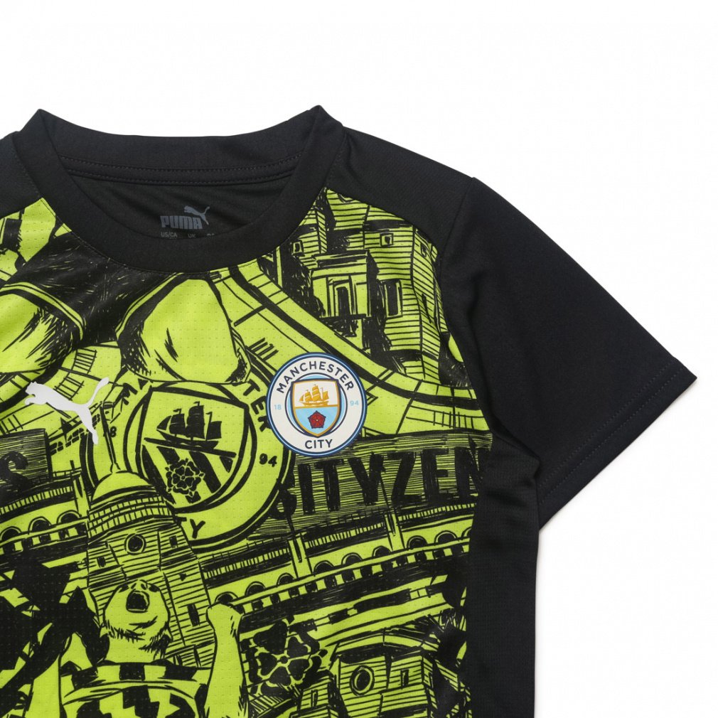 マンチェスターシティ FC 2024-25 プレマッチ 半袖 シャツ