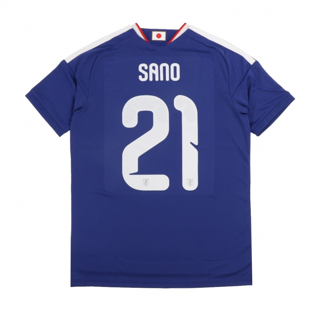 サッカートッパーユニフォーム新品 21 佐野 海舟 サッカー 日本代表 2026 ホーム レプリカユニフォーム