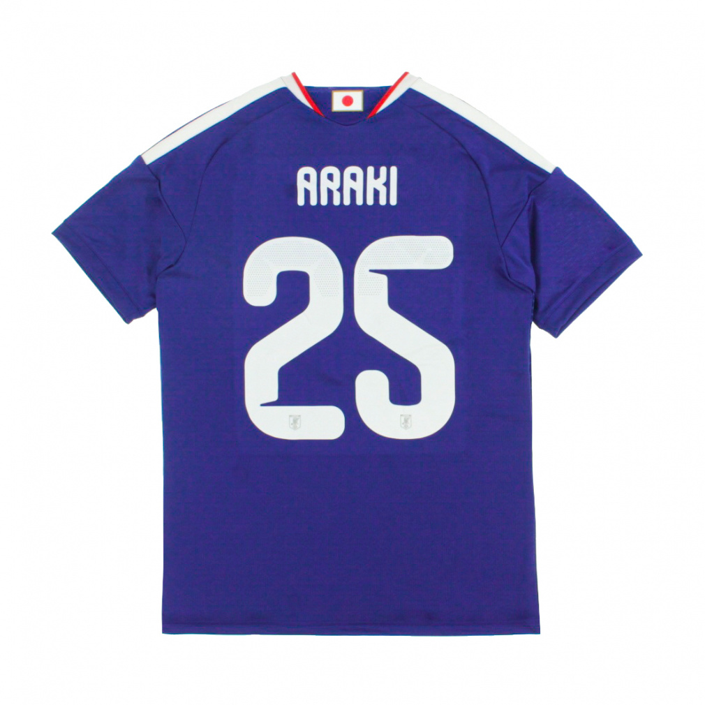 25 荒木 隼人 サッカー 日本代表 2026 ホーム レプリカユニフォーム