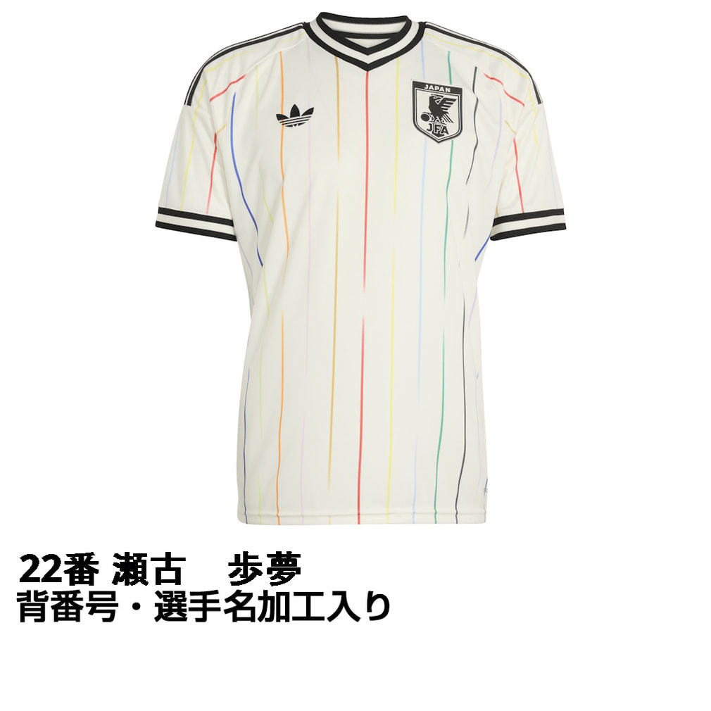 アディダス サッカー 日本代表 2026 アウェイ レプリカ ユニフォーム