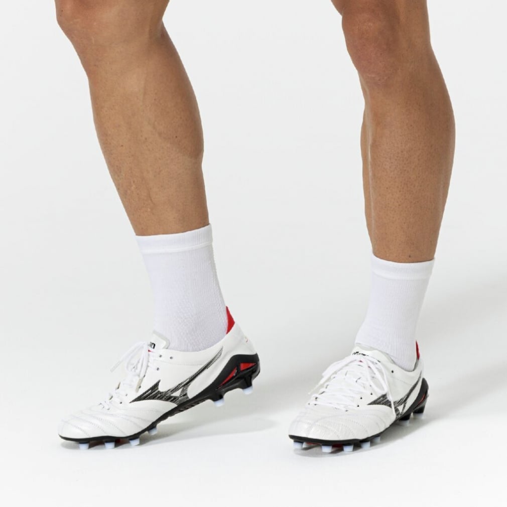 Mizuno サッカーウェア SHIZUGAKU カットソックス付き ミズノ サッカー/フットサル ストッキング ゼログライドネオショート