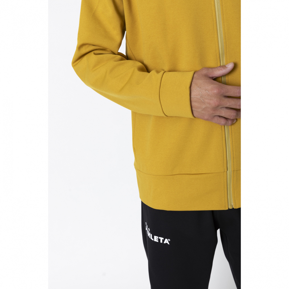 アスレタ メンズ 上下セット フルジップ スウェットZIPパーカー 裏起毛