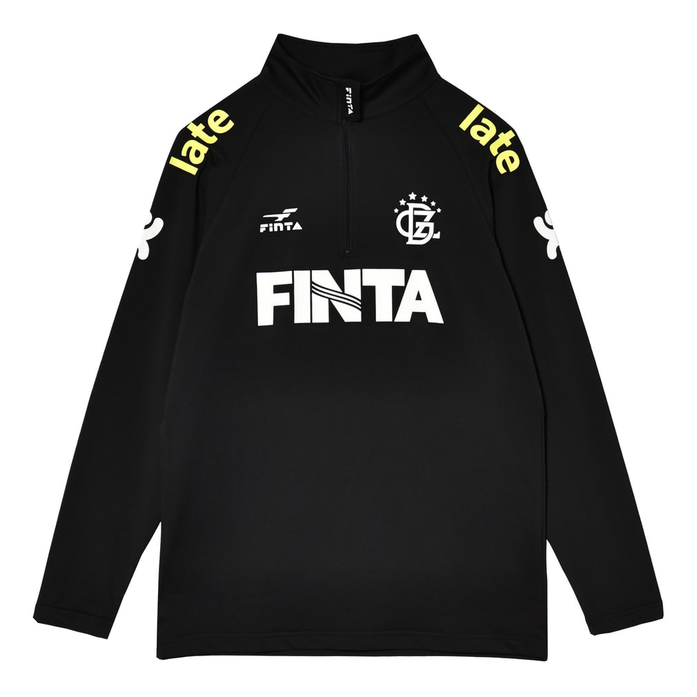 フィンタ メンズ サッカー/フットサル 上下セット ハーフジップTR