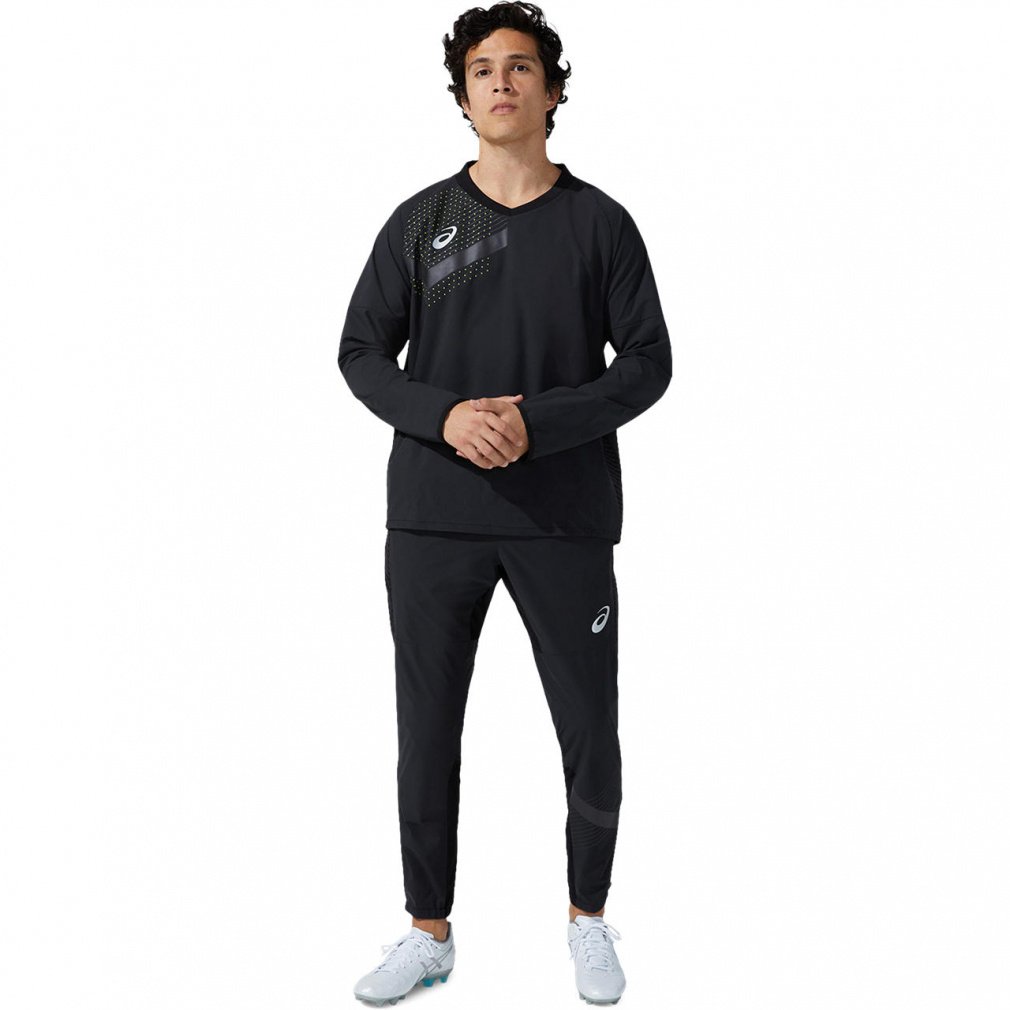 アシックス メンズ サッカー/フットサル ピステシャツ クロストップ