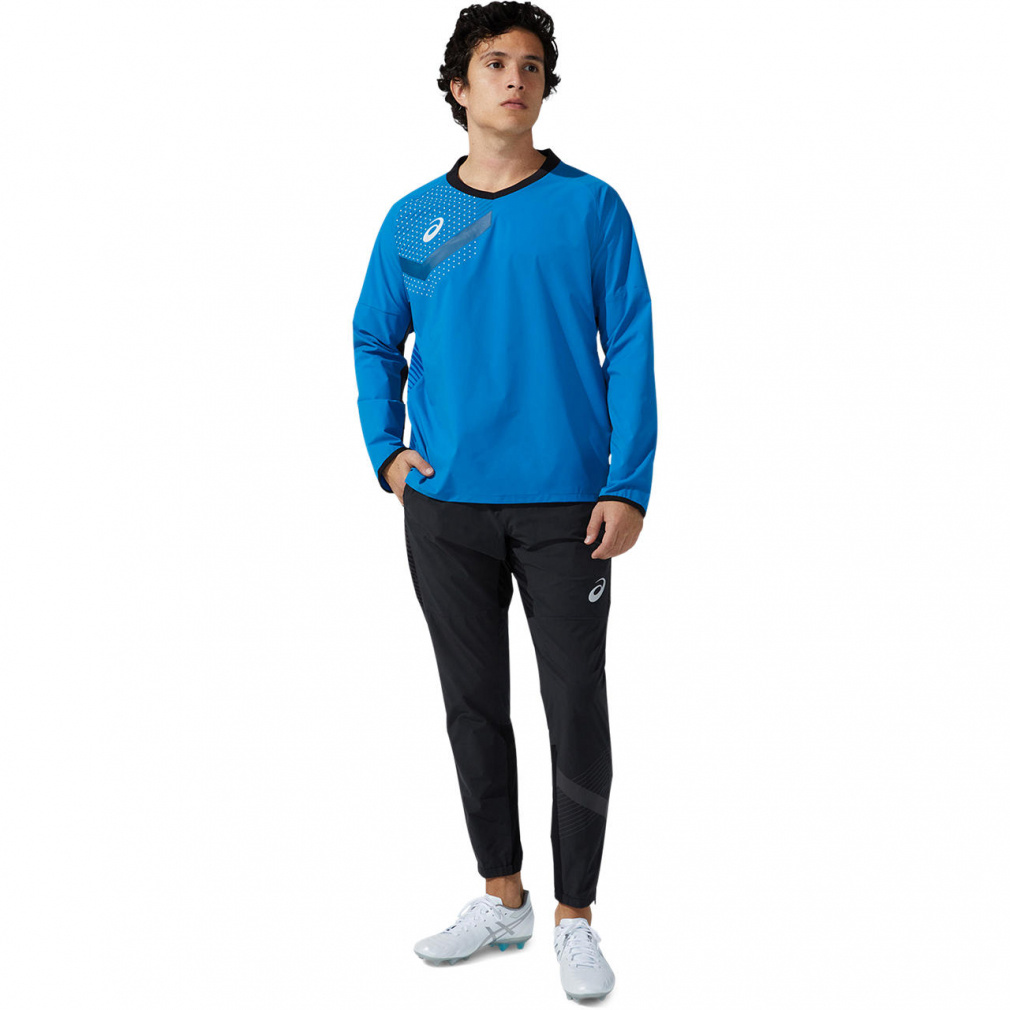 アシックス メンズ サッカー/フットサル ピステシャツ クロストップ