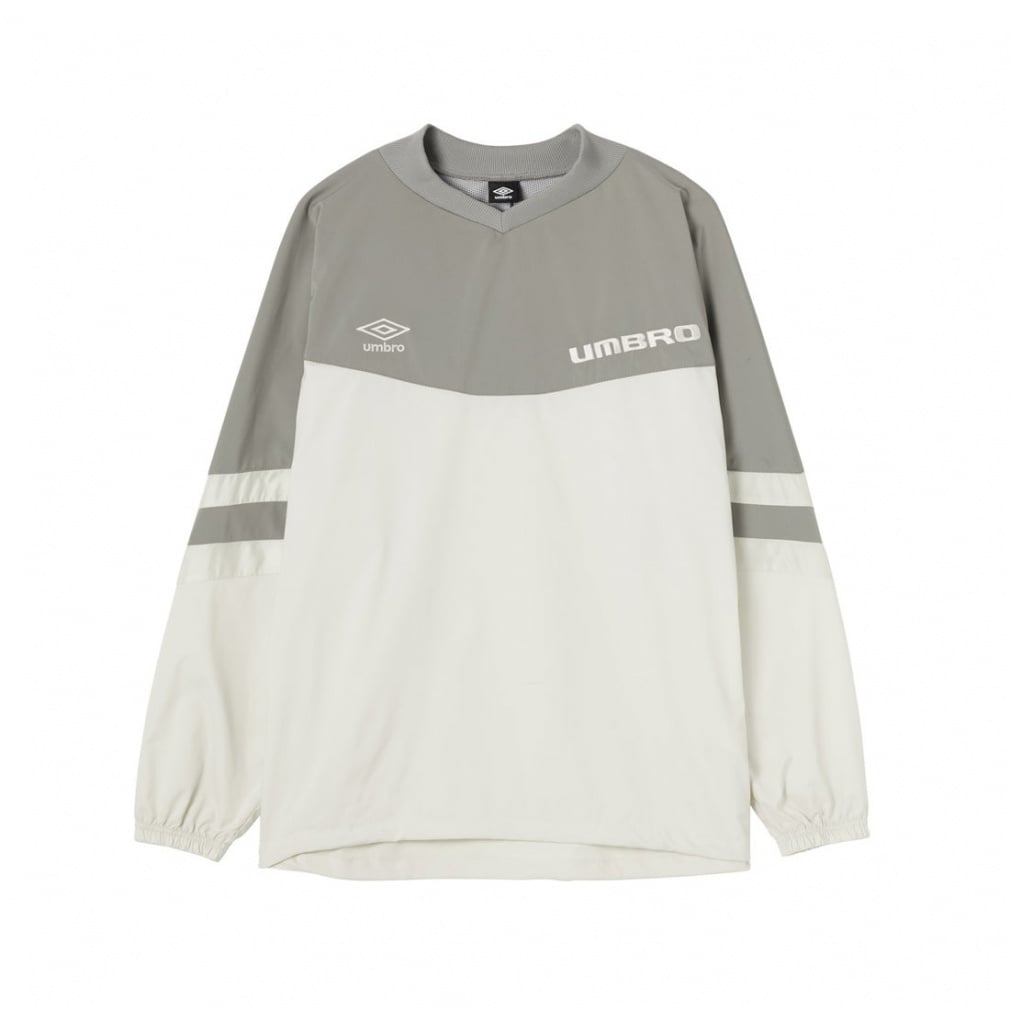 アンブロ メンズ 上下セット THE THIRD by UMBRO ラインドクロストップ