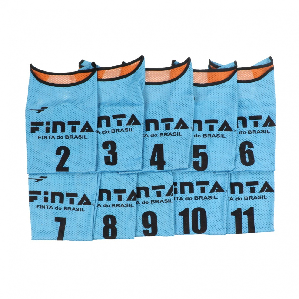 フィンタ サッカー/フットサル ビブス 昇華リバーシブルビブス10枚