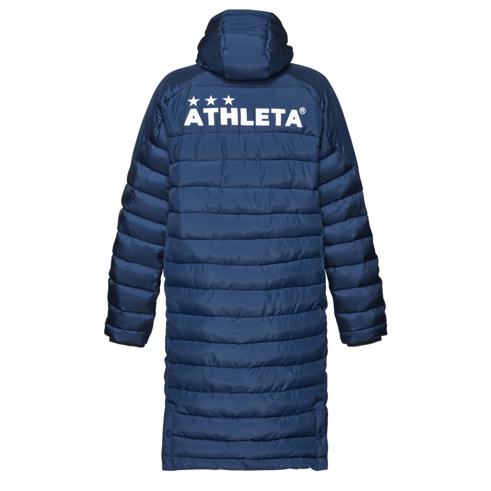 アスレタ メンズ ベンチコート ベンチコート25f 中綿 保温 04167N