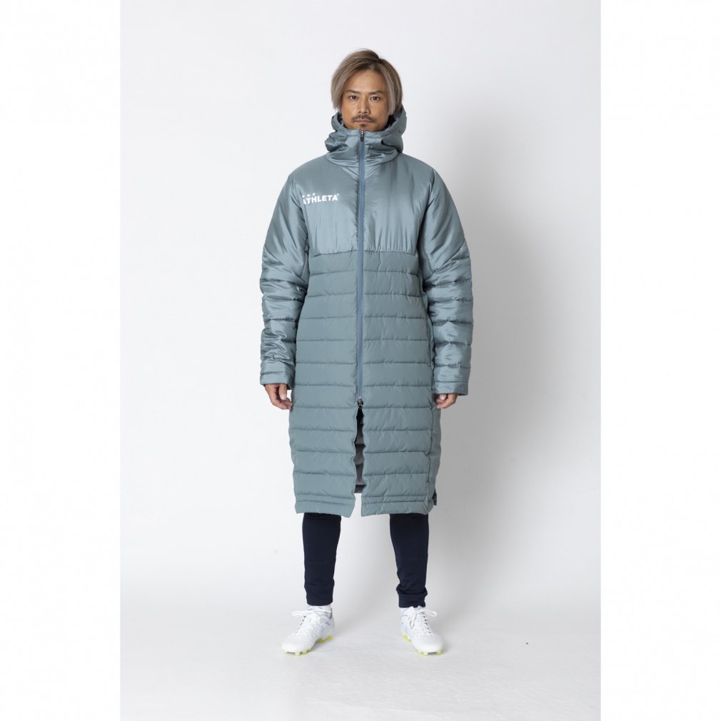 アスレタ メンズ ベンチコート ベンチコート25f 中綿 保温 04167N