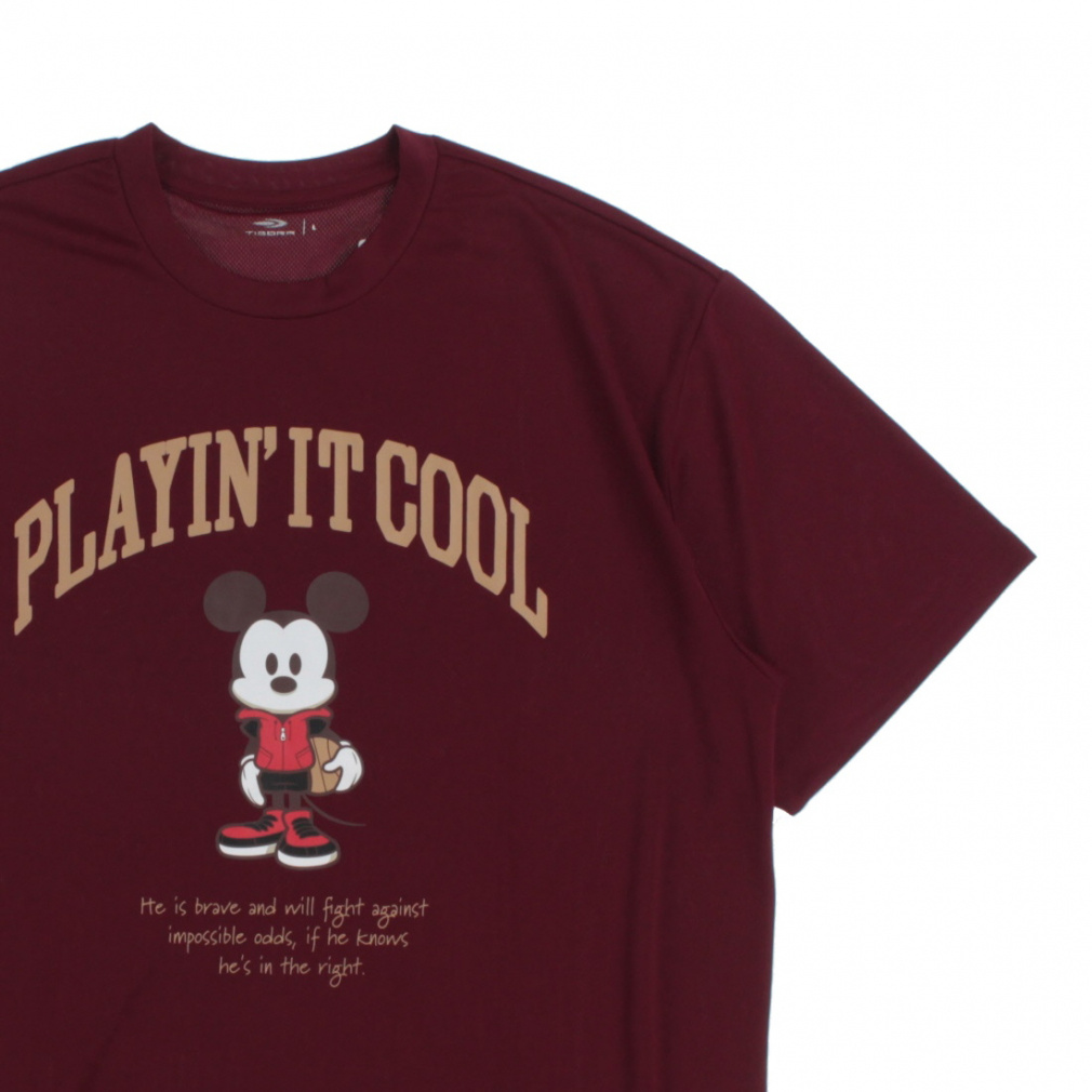 ディズニー メンズ レディス バスケットボール 半袖Tシャツ