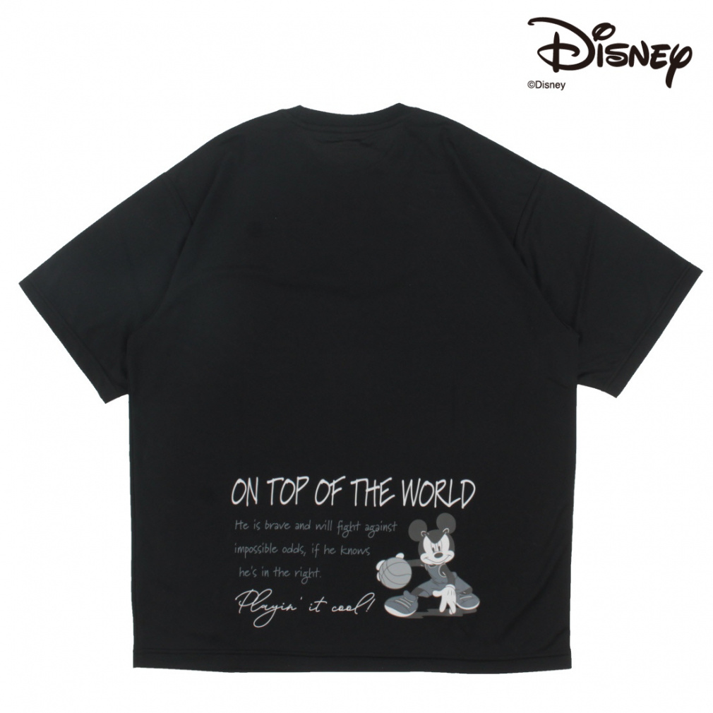 ディズニー メンズ レディス バスケットボール 半袖Tシャツ