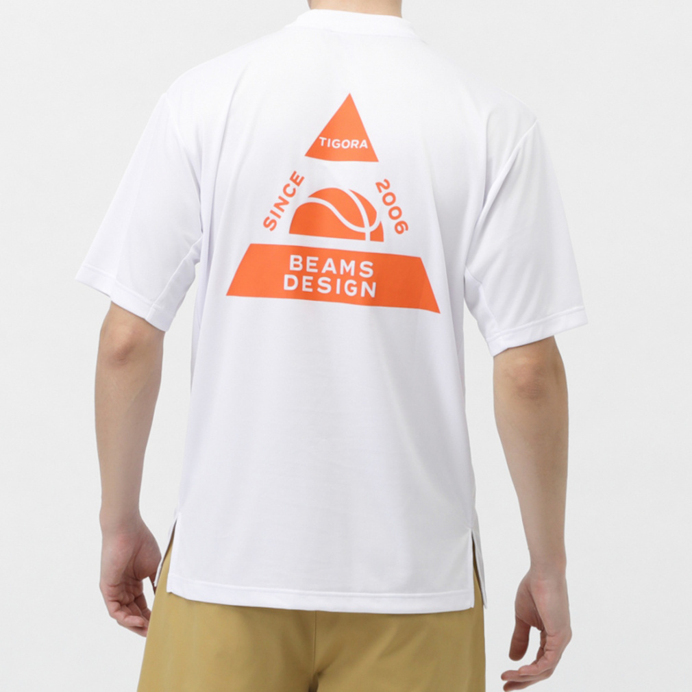 ティゴラバイビームスデザイン メンズ レディス バスケットボール 半袖