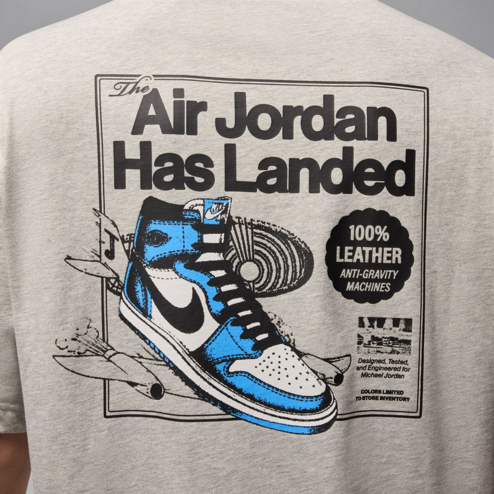 AIR JORDAN グレー 長袖 Tシャツ ジョーダン メンズ レディス バスケットボール 長袖Tシャツ