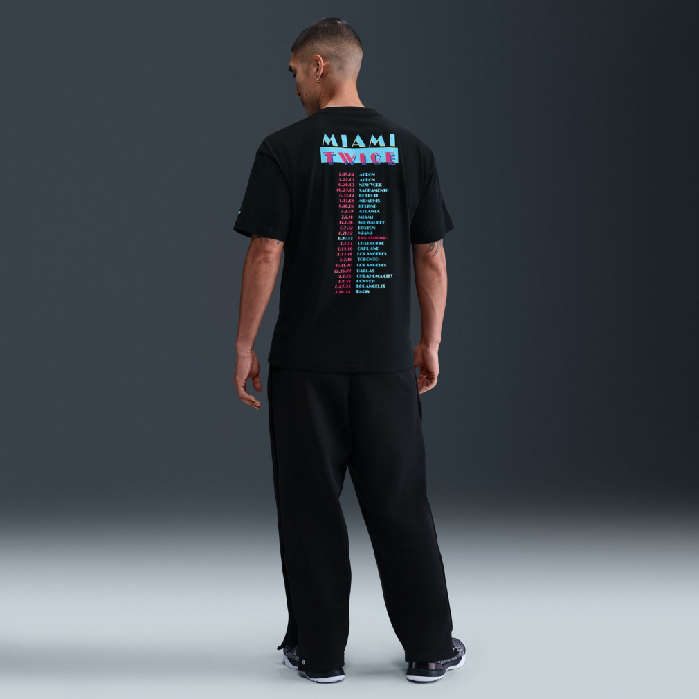 ナイキ メンズ レディス バスケットボール 半袖Tシャツ レブロン Miami