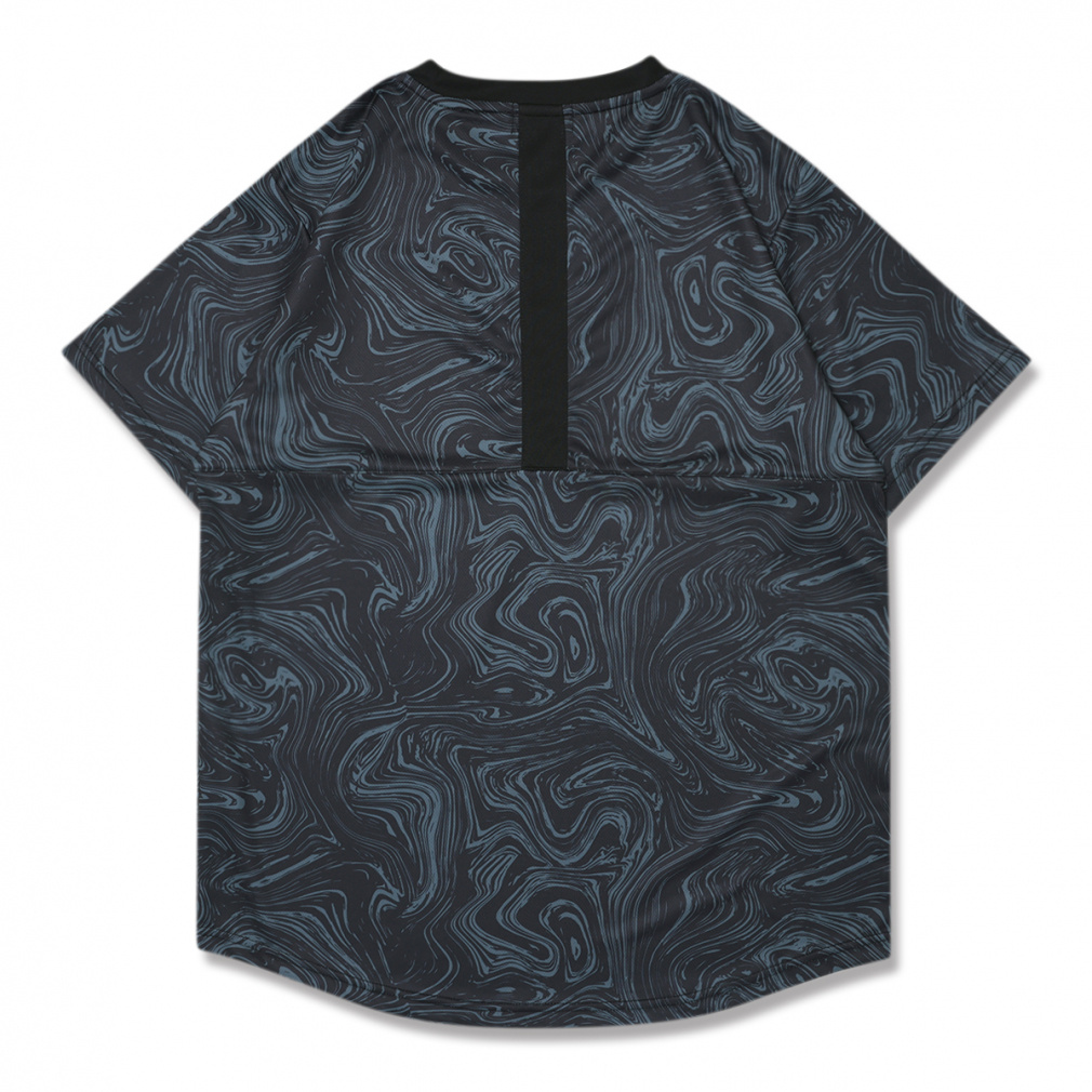 アーチ メンズ レディス バスケットボール 半袖Tシャツ marble section