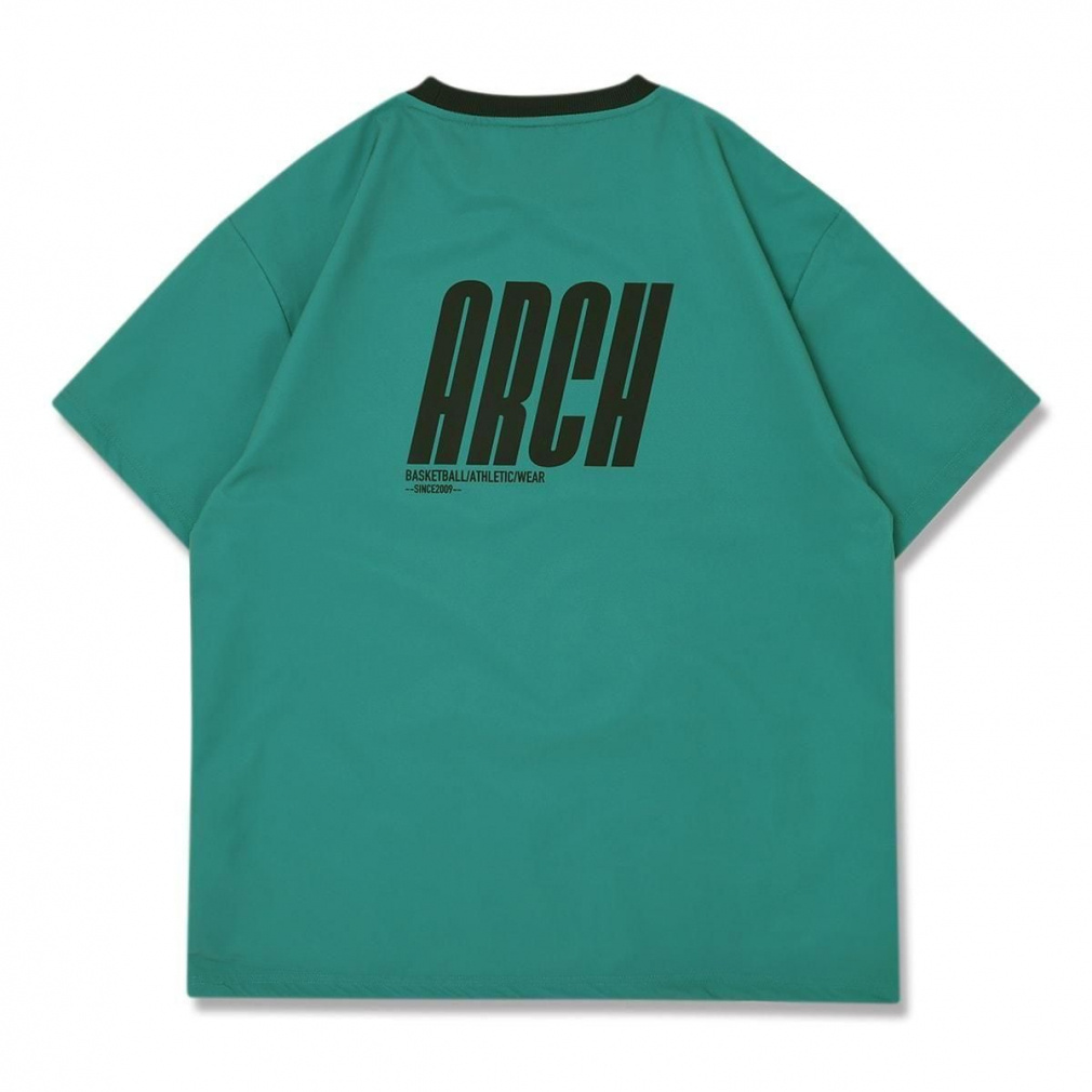 アーチ メンズ レディス バスケットボール 半袖Tシャツ tilt logo wind