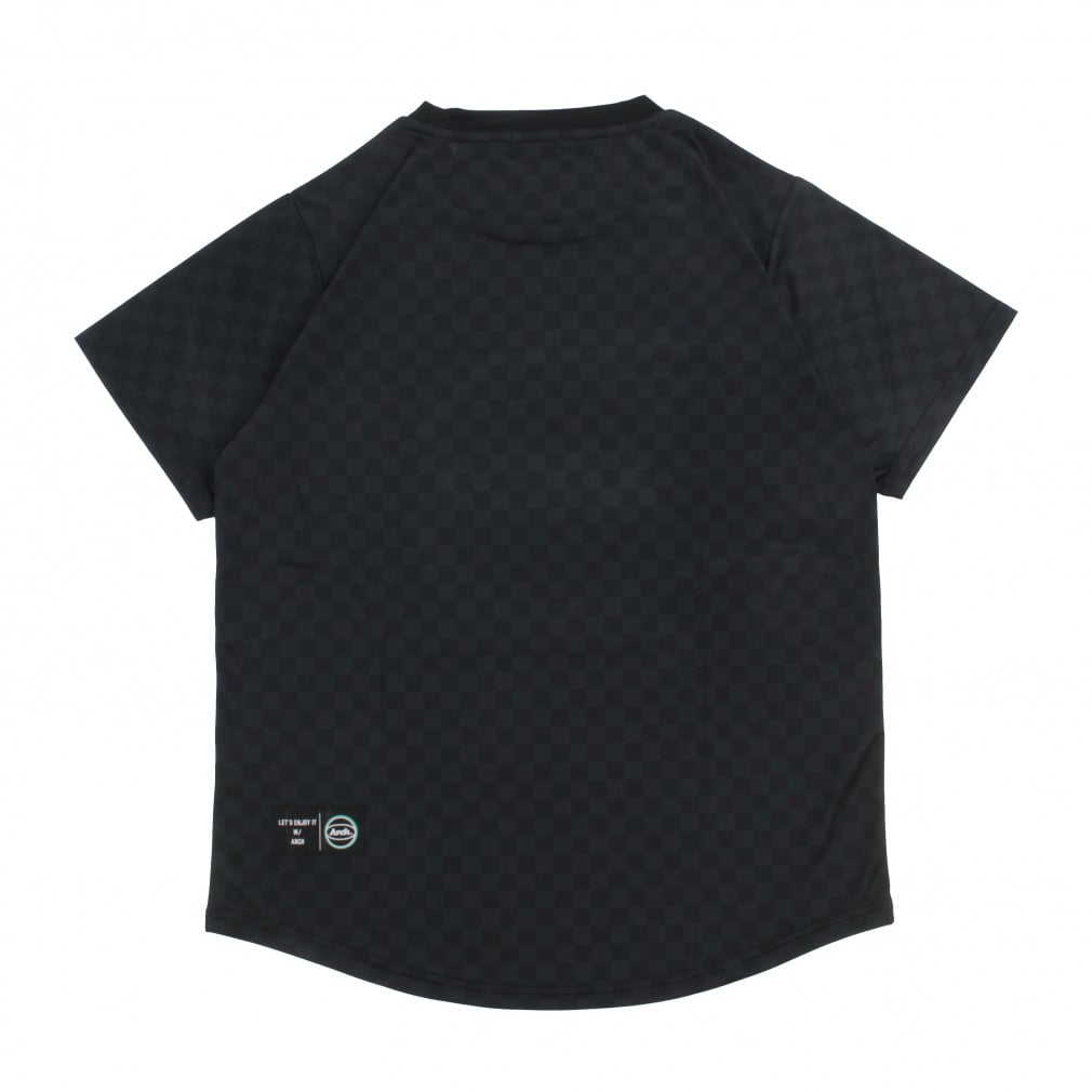 アーチ メンズ レディス バスケットボール 半袖Tシャツ checkered tee