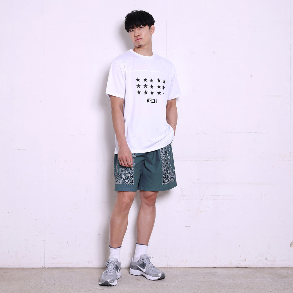 アーチ メンズ レディス バスケットボールウェア 半袖Tシャツ Arch