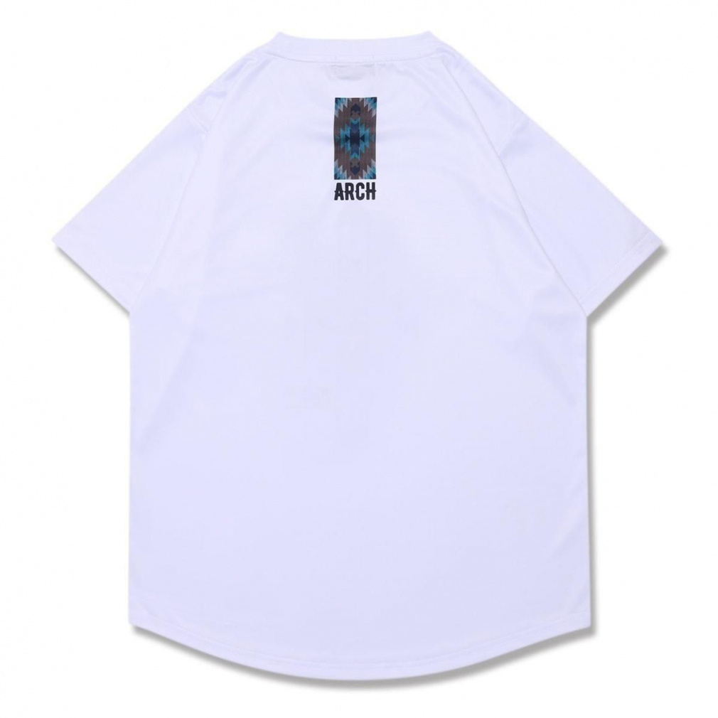 アーチ メンズ レディス バスケットボール 半袖Tシャツ native pattern