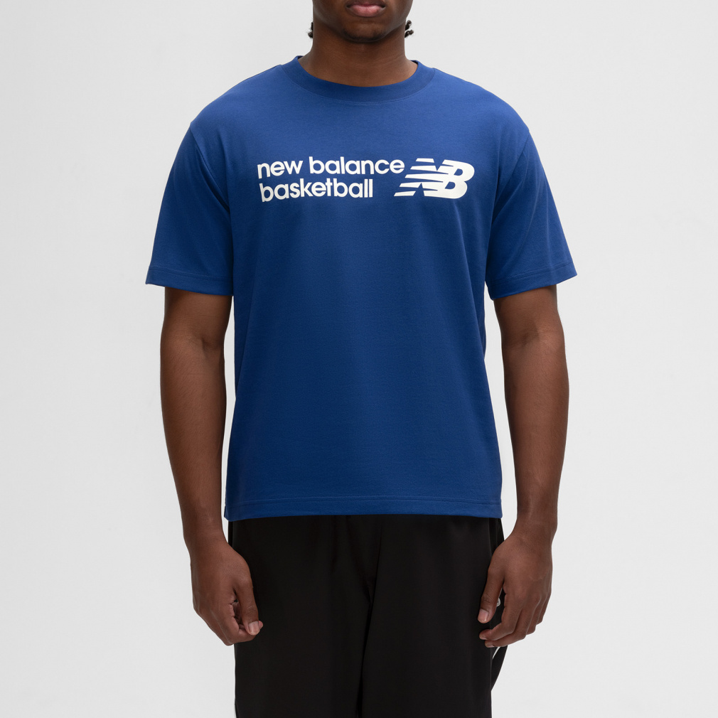 ニューバランス メンズ レディス バスケットボール 半袖Tシャツ