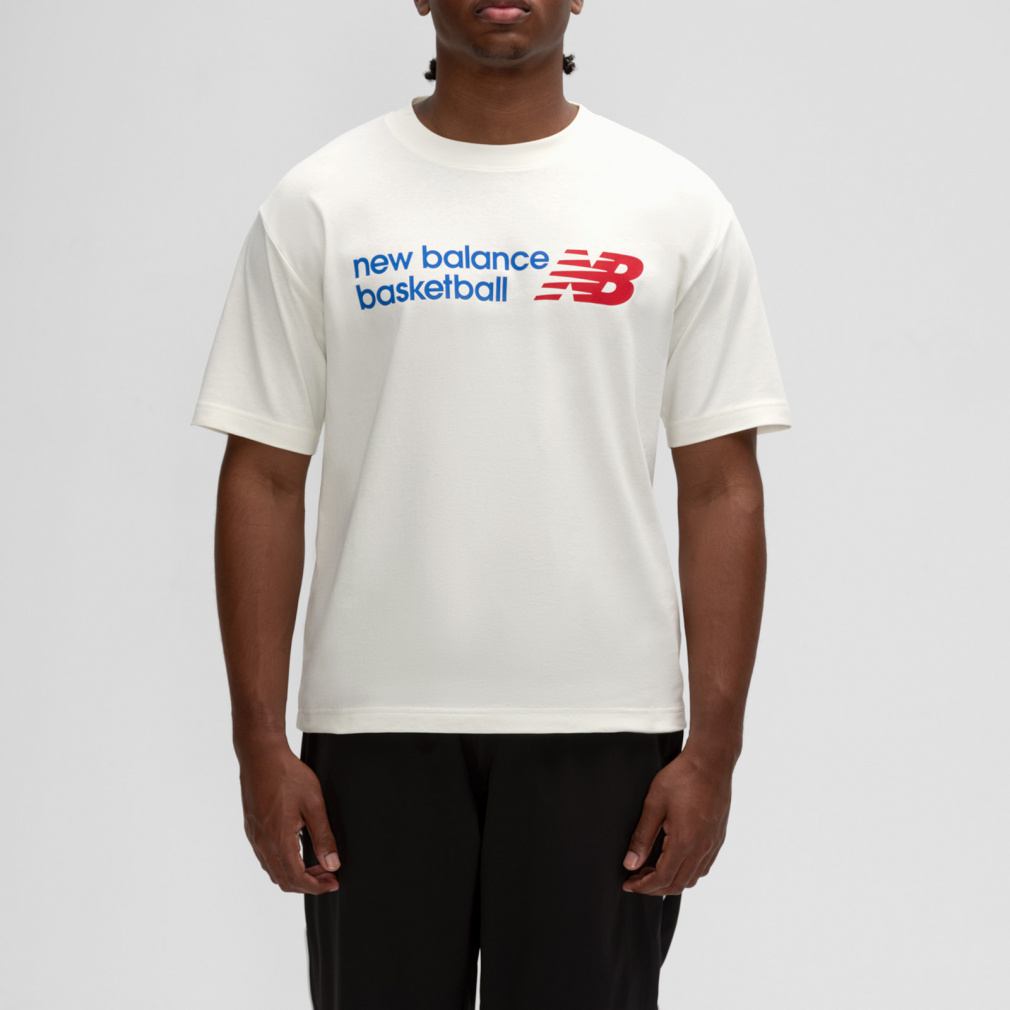 ニューバランス メンズ レディス バスケットボール 半袖Tシャツ