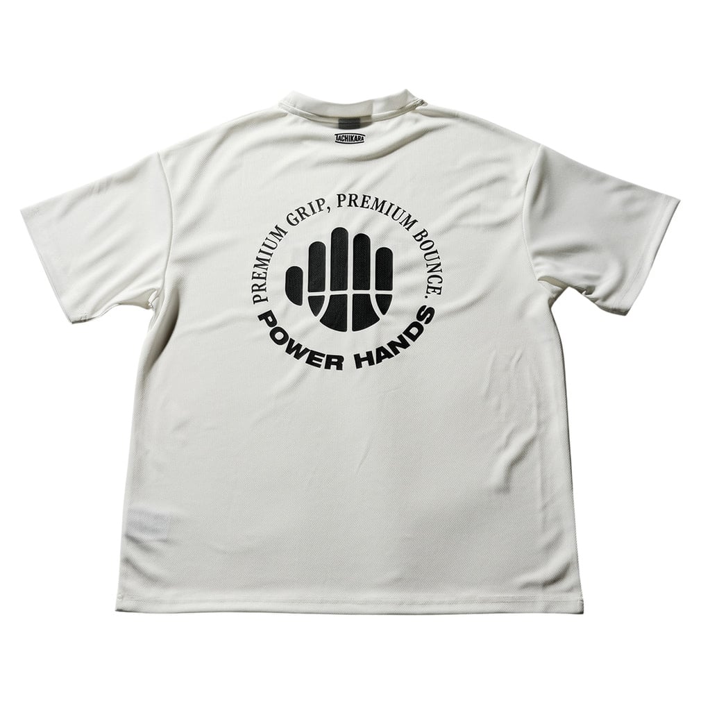 タチカラ メンズ レディス バスケットボールウェア 半袖Tシャツ POWER