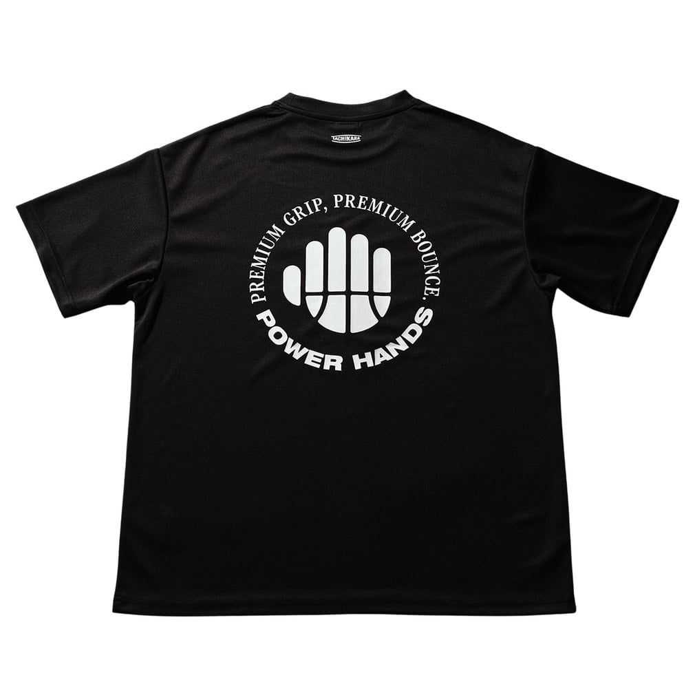 タチカラ メンズ レディス バスケットボールウェア 半袖Tシャツ POWER