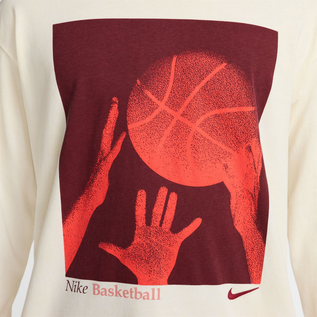 ナイキ メンズ レディス バスケットボール 長袖Tシャツ マックス90
