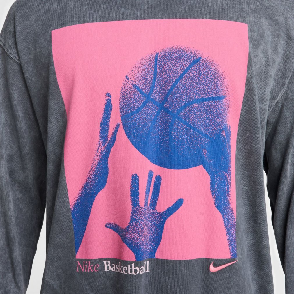 ナイキ メンズ レディス バスケットボール 長袖Tシャツ マックス90