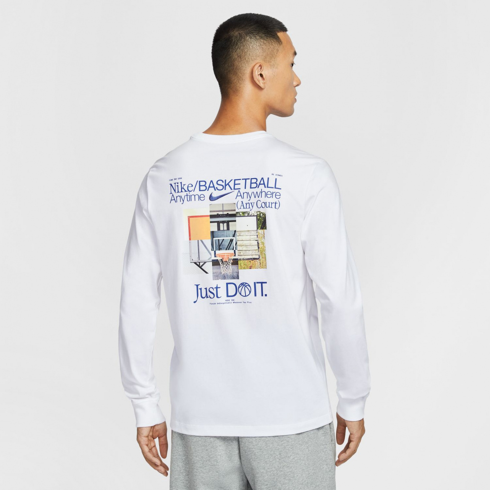 ナイキ メンズ レディス バスケットボール 長袖Tシャツ スターティング