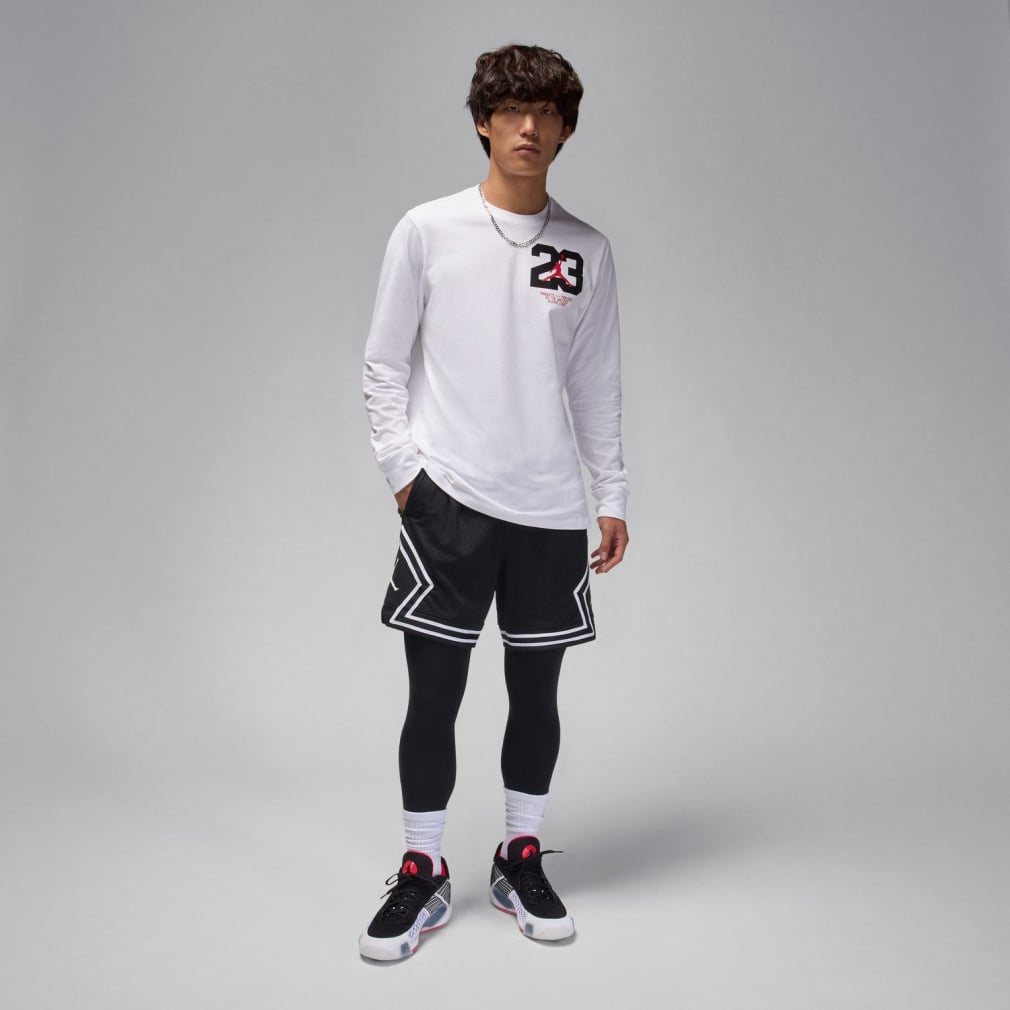 ジョーダン メンズ レディス バスケットボール 長袖Tシャツ スポーツ