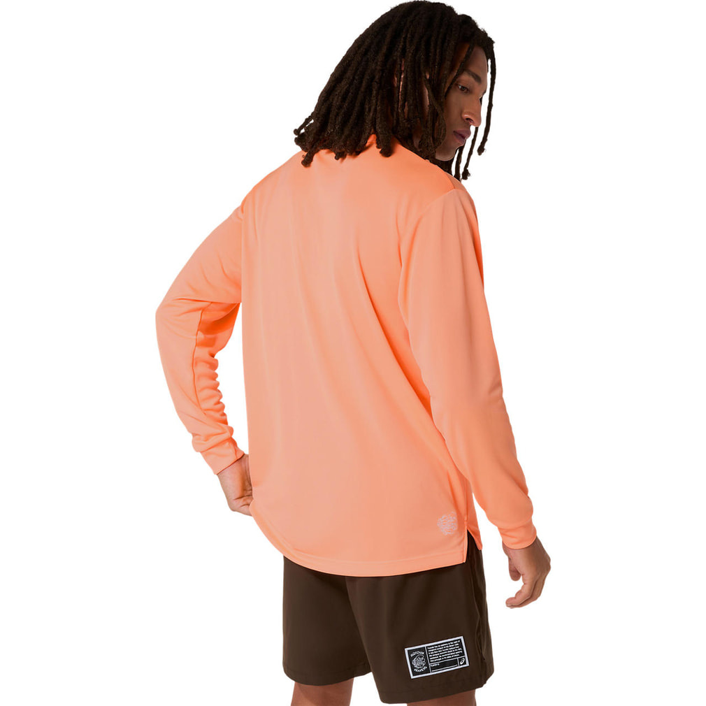 アシックス メンズ レディス バスケットボール 長袖Tシャツ MIDTOWN