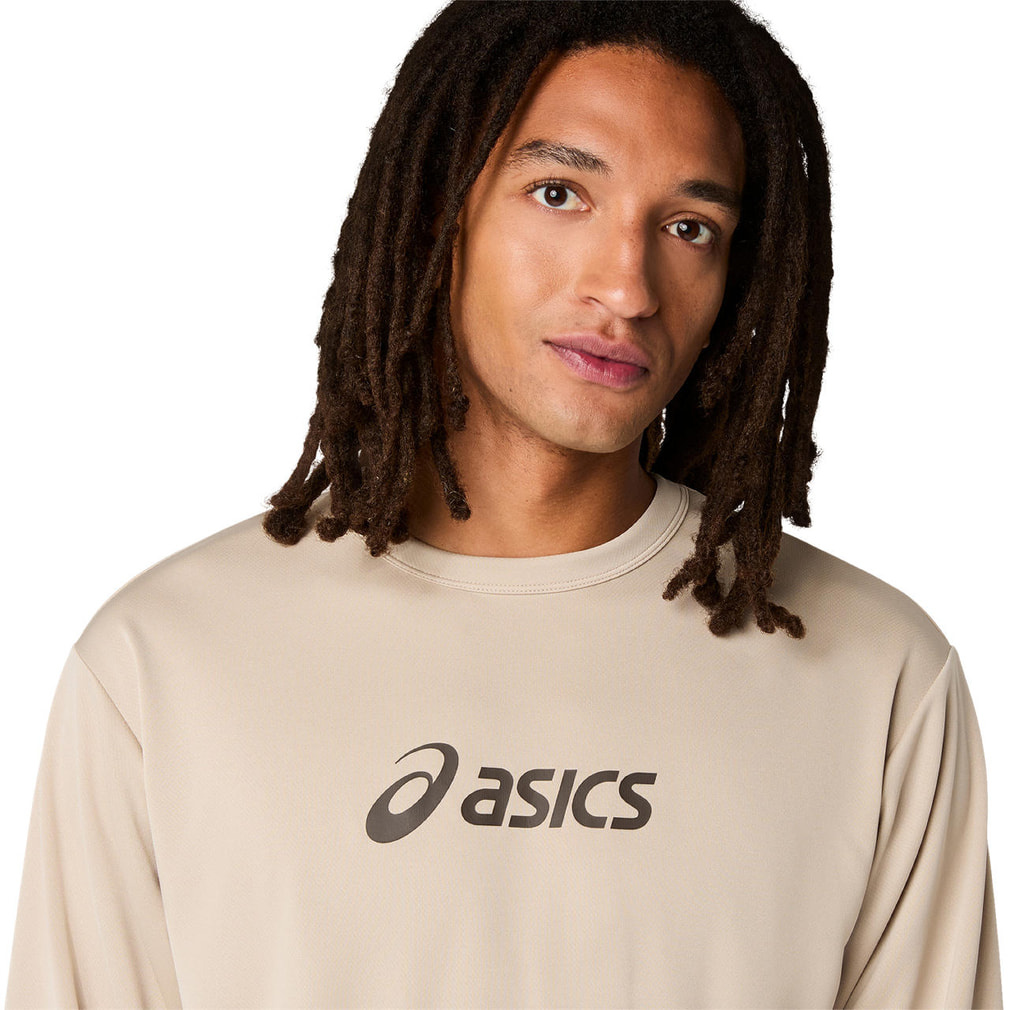 アシックス メンズ レディス バスケットボール 長袖Tシャツ MIDTOWN