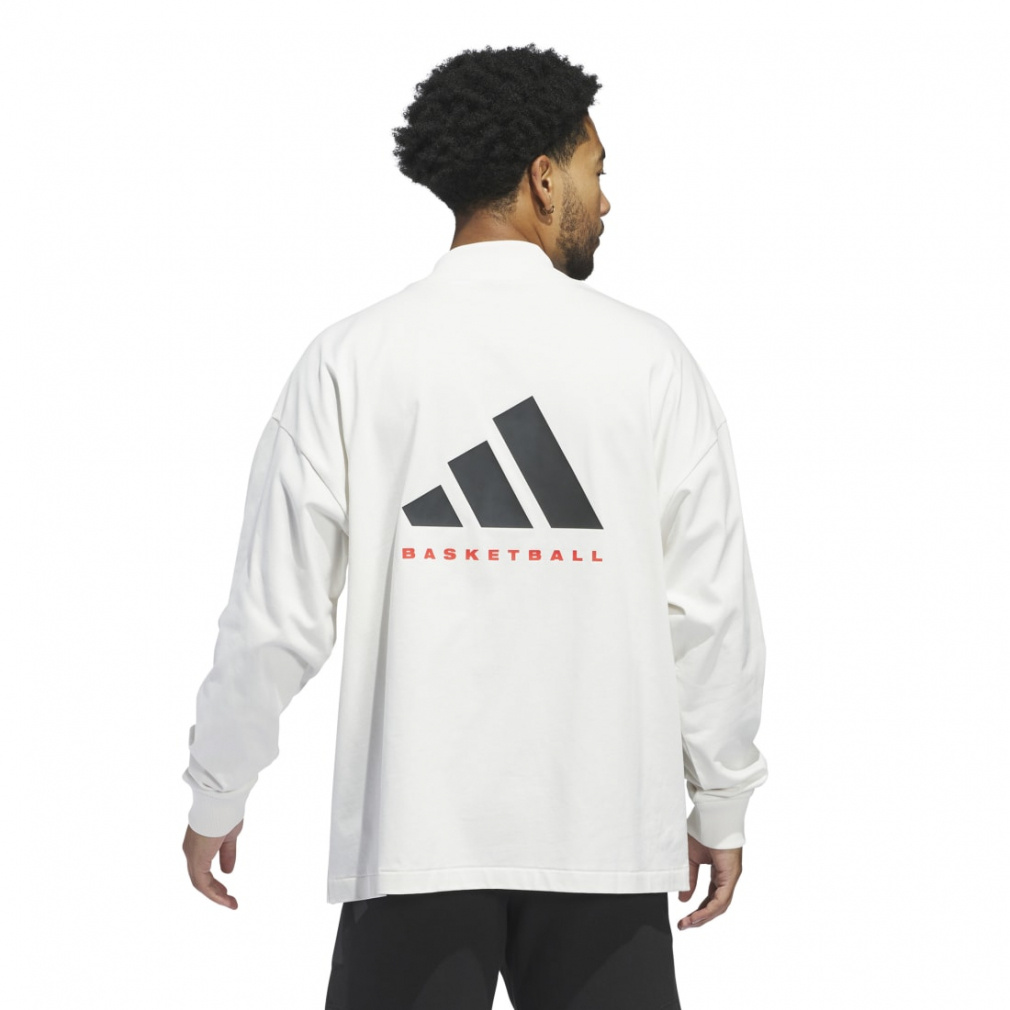 アディダス メンズ レディス バスケットボール 長袖Tシャツ